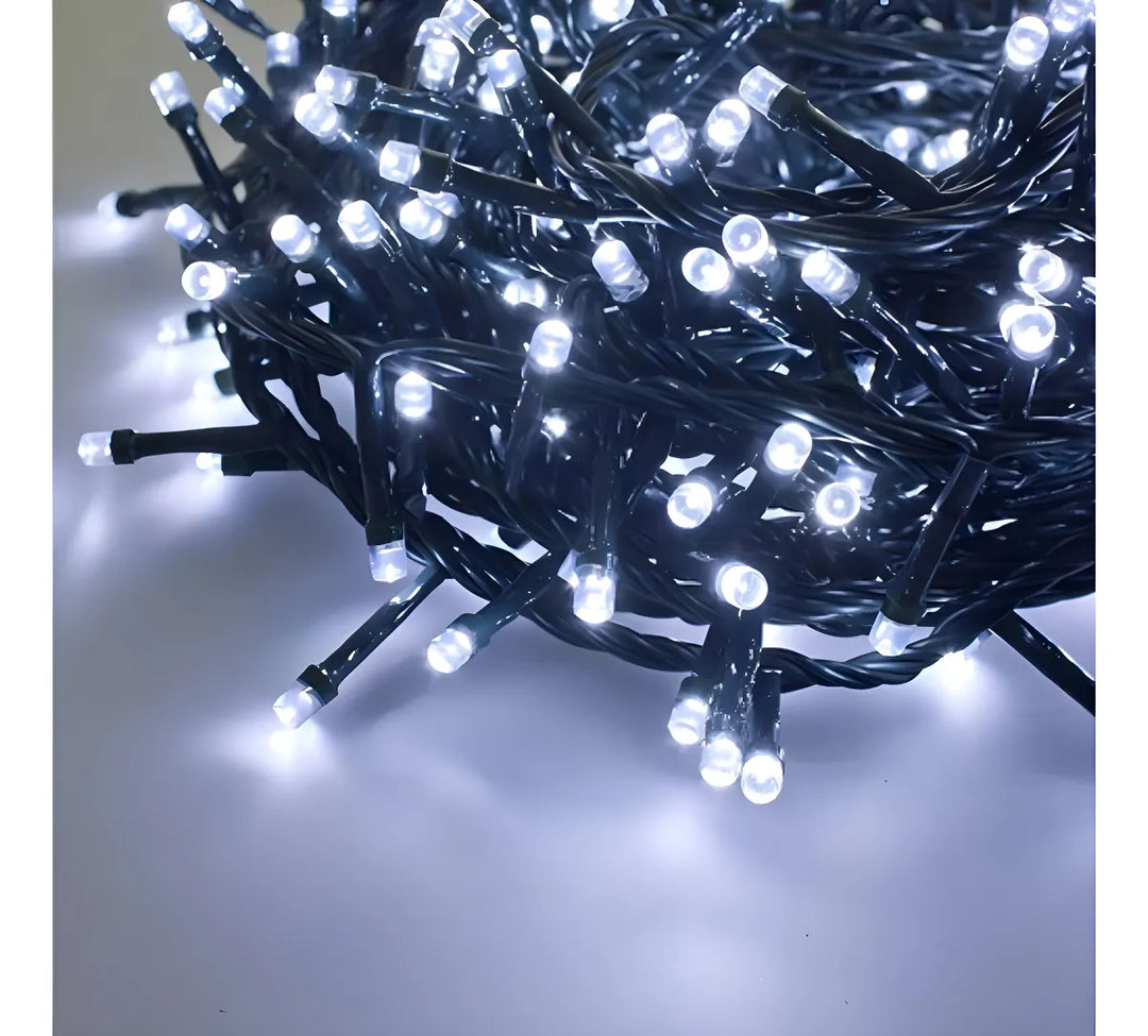 Guirnalda Led 1000 Luces 68 Mts Navidad Luces Blanco Frio