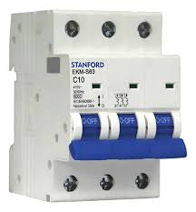 INTERRUPTOR AUTOMÁTICO 6KA, C, 3X10A STANFORD