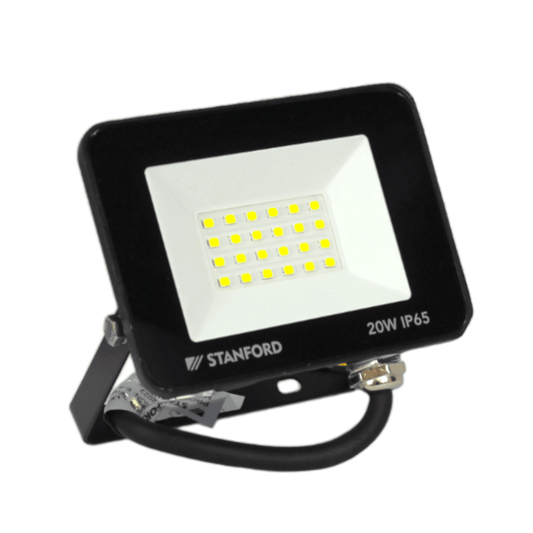 PROYECTOR SLIM NEGRO IP65 20W 6500K