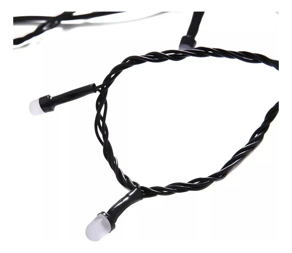 Rollo Luces De Navidad / Luces Led 50 Metros Corriente luz Cálida