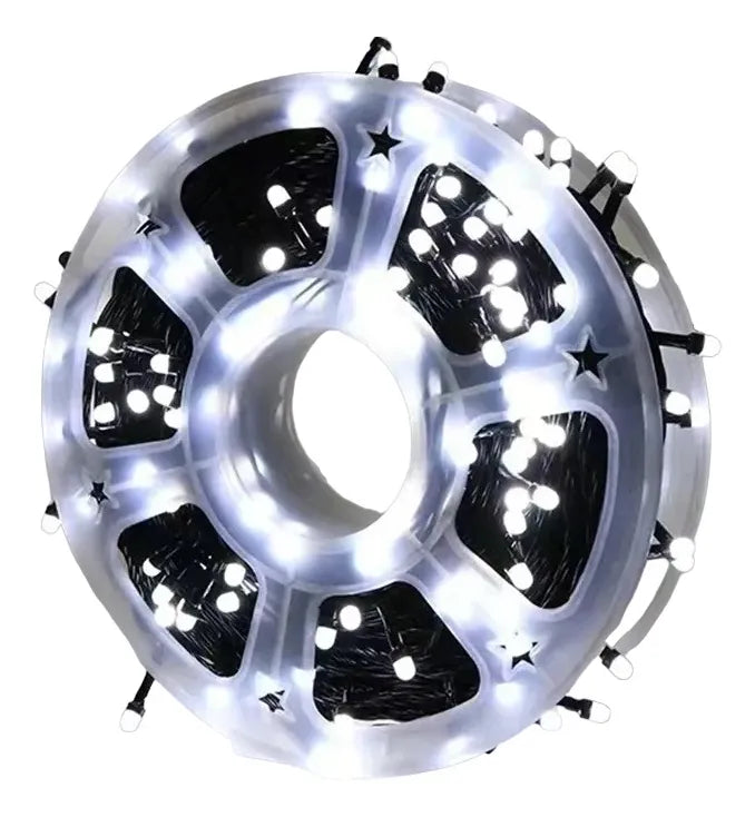 Rollo Luces De Navidad / Luces Led 50 Metros Corriente luz fría