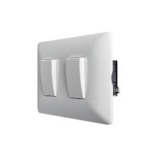 INTERRUPTOR DOBLE (9/15) 10A  250V (BLANCO)STANFORD