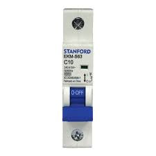 INTERRUPTOR AUTOMÁTICO 6KA, C, 1X10A stanford