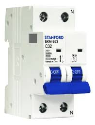 INTERRUPTOR AUTOMÁTICO 6KA, C, 2X32A OMNIPOLAR STANFORD