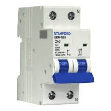 INTERRUPTOR AUTOMÁTICO 6KA, C, 2X40A OMNIPOLAR STANFORD