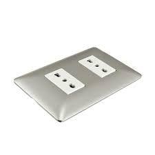 ENCHUFE DOBLE BIPASO 10/16A 250V (CHAMPAGNE) STANFORD